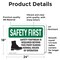Signmission 18 in Height, 24 in Width, Vinyl Decal, Rectangle OS-2PACK-SF-D-1824-L-10897 - alternate 4